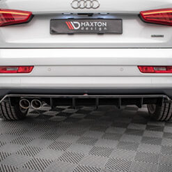 Alternative view of Rear Splitter (with vertical bars) Audi Q3 Sport 8U Facelift