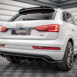 Rear Splitter (with vertical bars) Audi Q3 Sport 8U Facelift