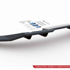 Alternative view of Rear Splitter (with vertical bars) Audi Q3 Sportback S-Line F3