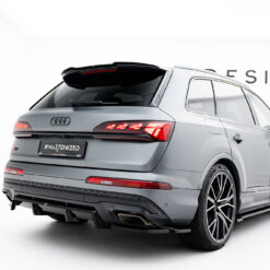 Rear Splitter (with vertical bars) Audi Q7 S-Line Mk2 Facelift 2