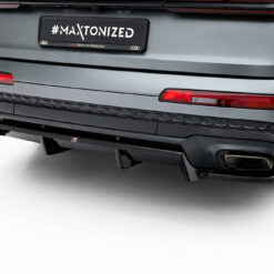Alternative view of Rear Splitter (with vertical bars) Audi Q7 S-Line Mk2 Facelift 2