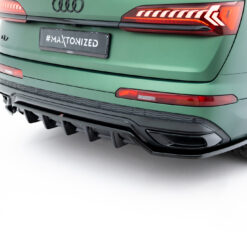 Alternative view of Rear Splitter (with vertical bars) Audi Q7 S-Line Mk2 Facelift