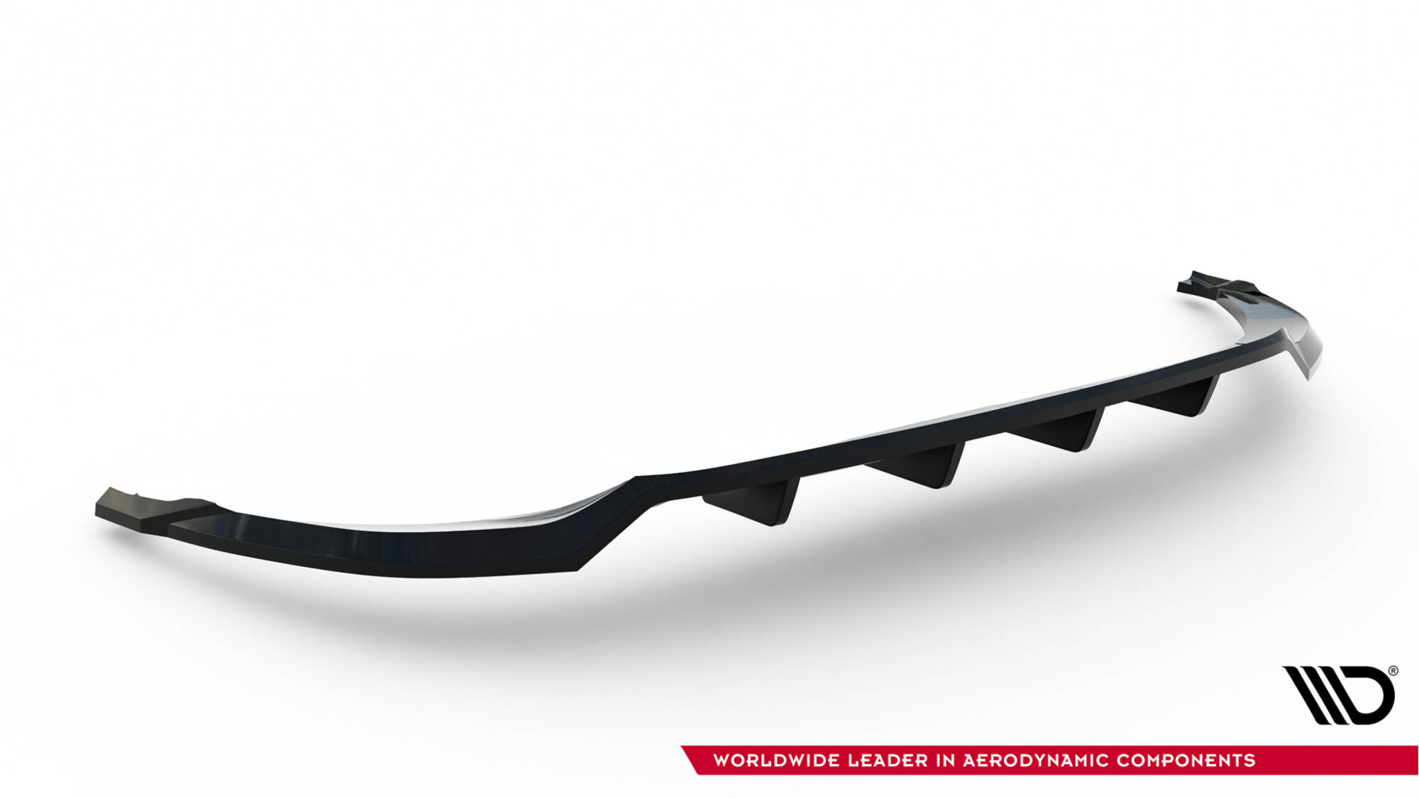 Rear Splitter (with vertical bars) Audi Q8 Mk1 - Image 4