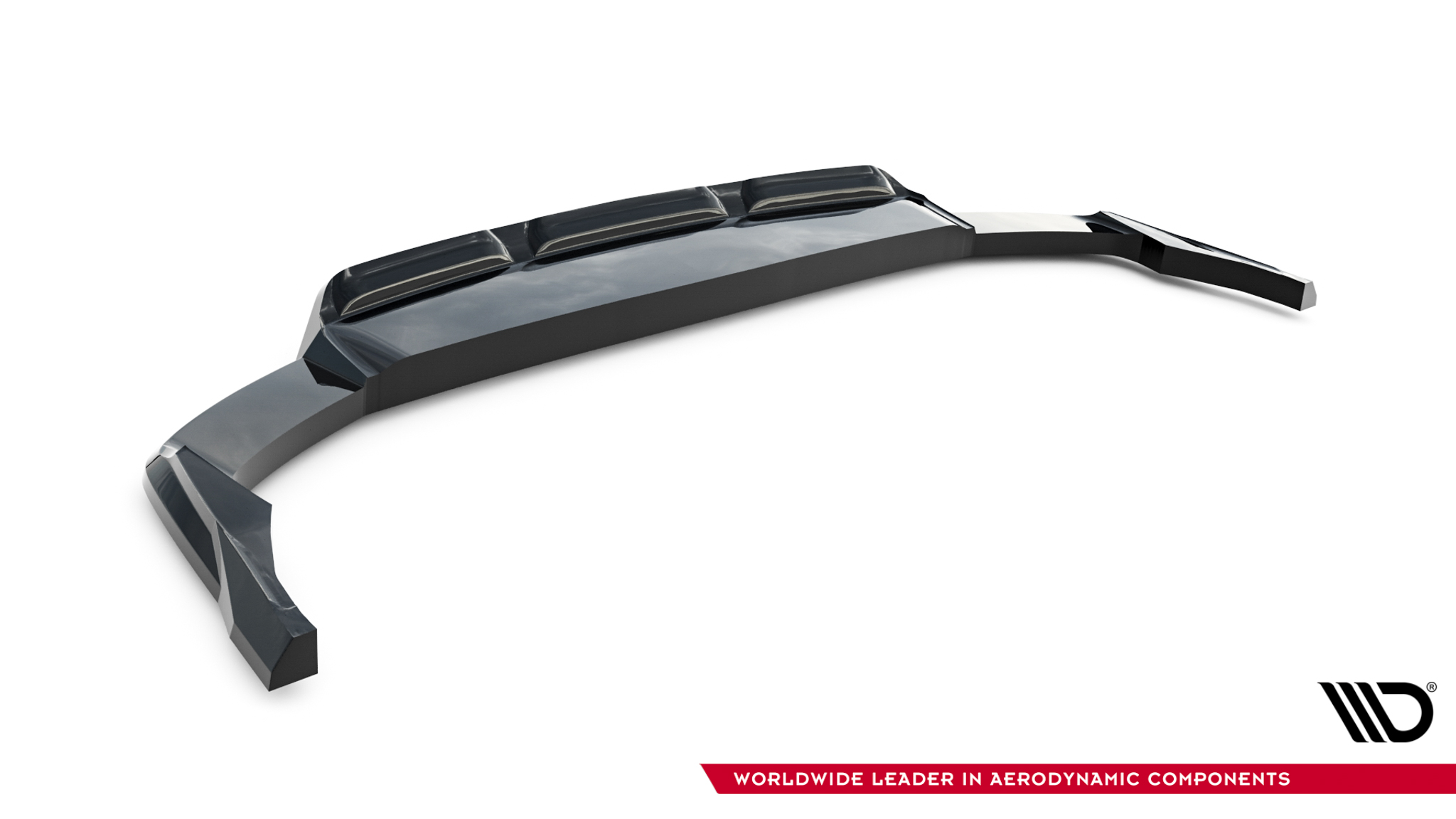 Rear Splitter (with vertical bars) Audi Q8 Mk1 Facelift - Image 7