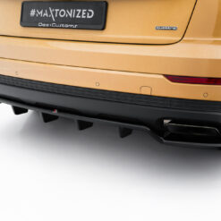 Alternative view of Rear Splitter (with vertical bars) Audi Q8 Mk1 Facelift