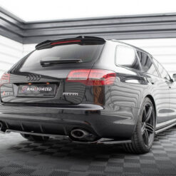 Alternative view of Rear Splitter (with vertical bars) Audi RS6 Avant C6