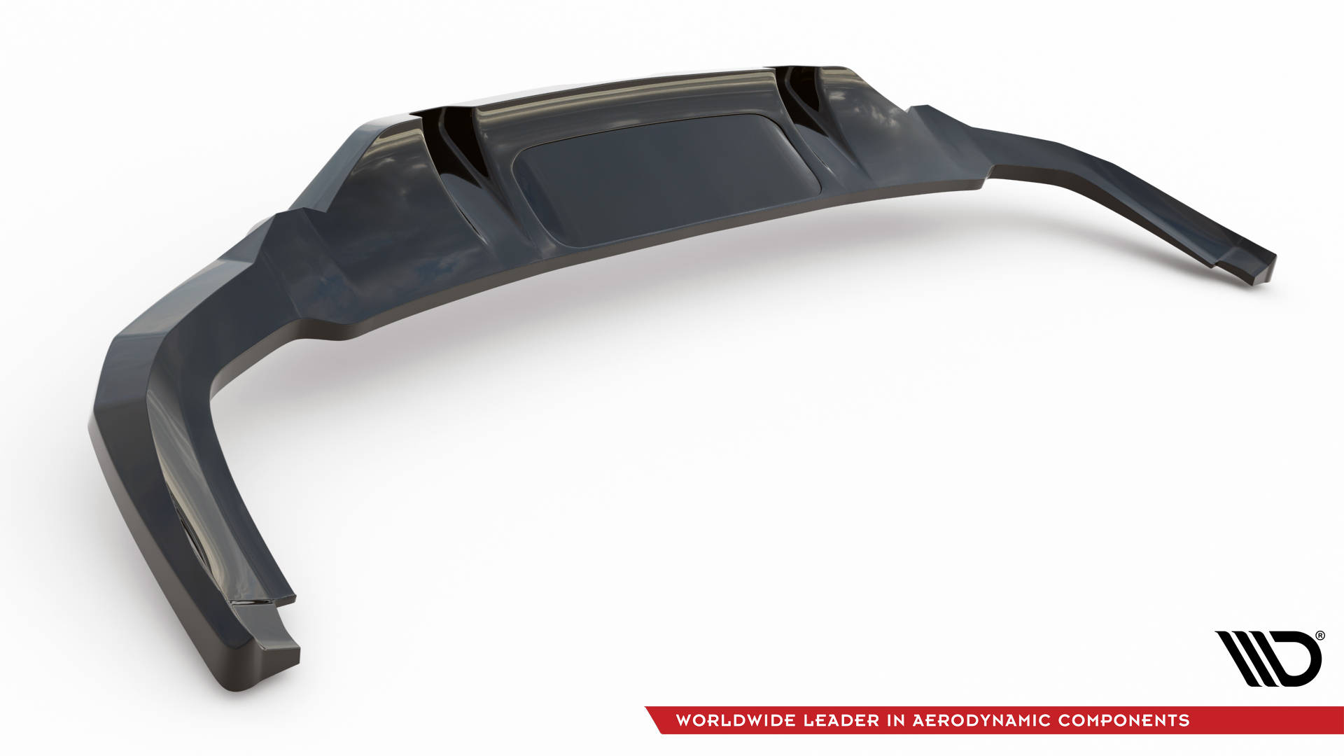 Rear Splitter (with vertical bars) Audi SQ5 / Q5 S-Line Sportback Mk2 Facelift - Image 6
