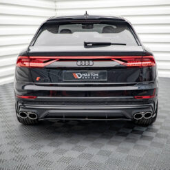 Alternative view of Rear Splitter (with vertical bars) Audi SQ8 Mk1