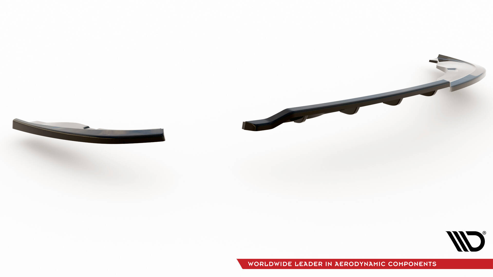 Rear Splitter (with vertical bars) BMW 1 E81 Facelift - Image 4