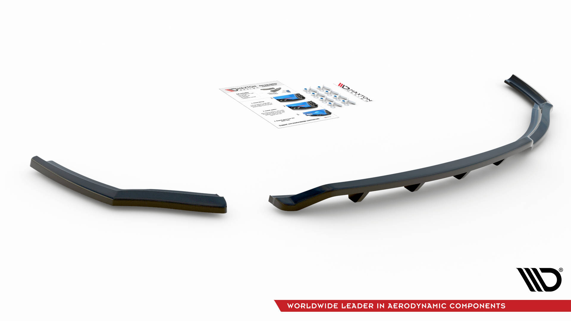 Rear Splitter (with vertical bars) BMW 1 F20 - Image 4