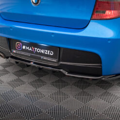 Rear Splitter (with vertical bars) BMW 1 M-Pack E87 Facelift