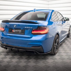 Alternative view of Rear Splitter (with vertical bars) BMW 2 M-Pack F22