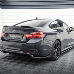 Rear Splitter (with vertical bars) BMW 4 Coupe / Gran Coupe / Cabrio M-Pack F32 / F36 / F33