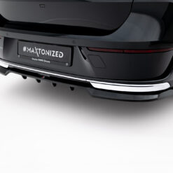 Alternative view of Rear Splitter (with vertical bars) BMW 7 G70