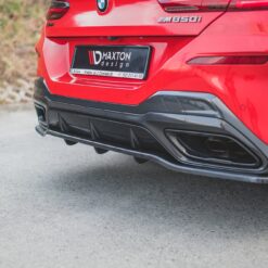 Alternative view of Rear Splitter (with vertical bars) BMW 8 Coupe M-Pack G15