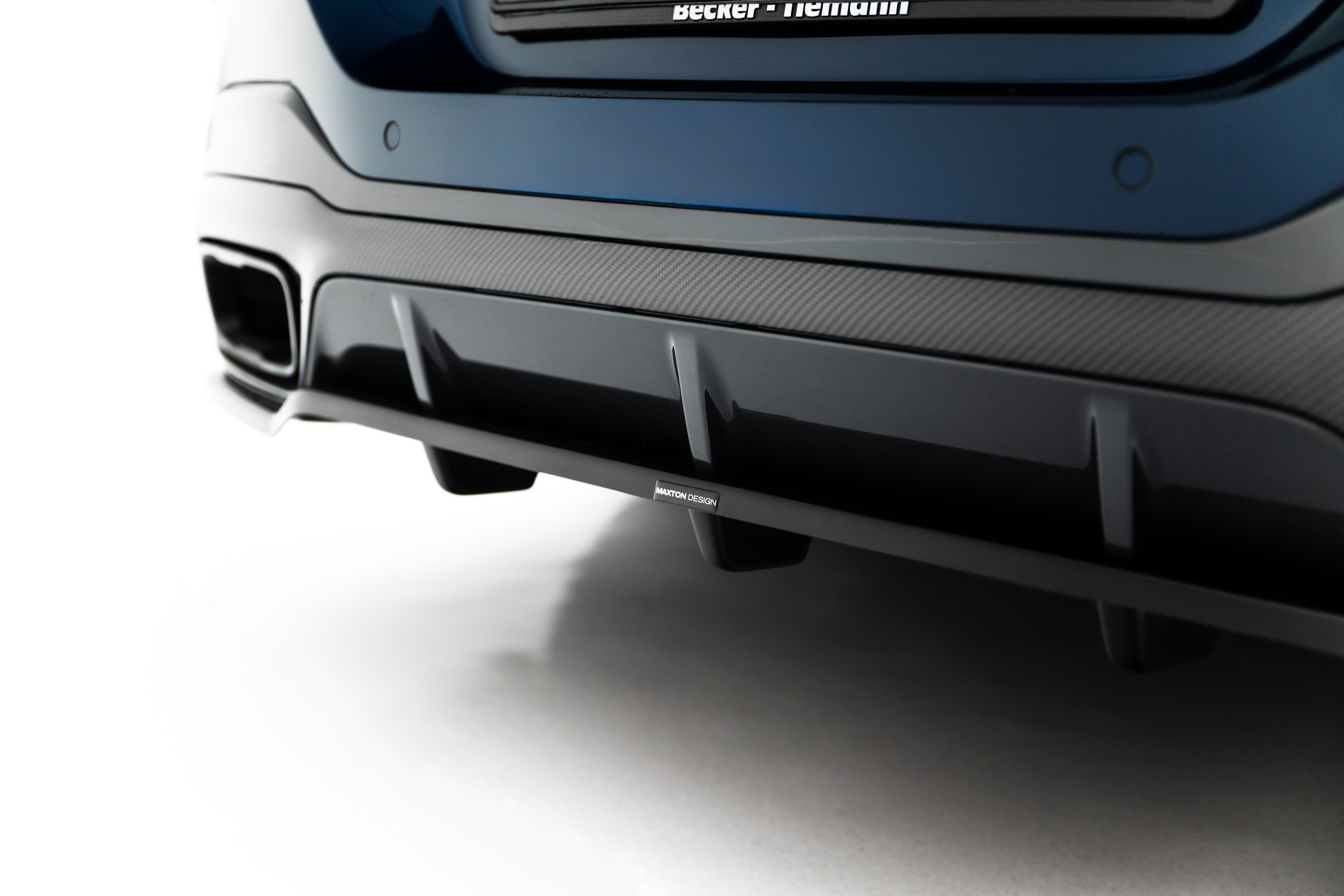 Rear Splitter (with vertical bars) BMW 8 Gran Coupe M-Pack G16 - Image 5