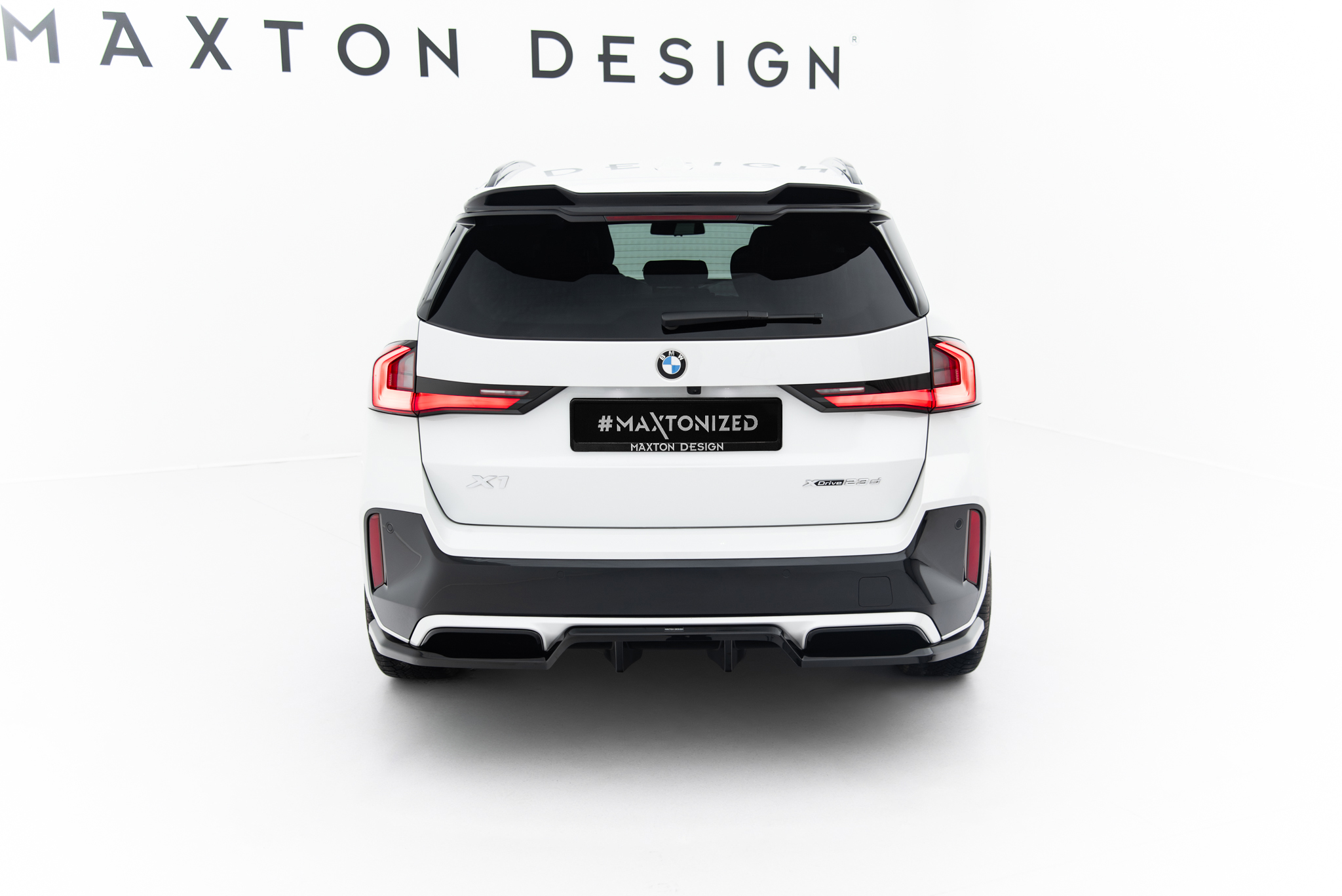 Rear Splitter (with vertical bars) BMW X1 M-Pack U11 - Image 5