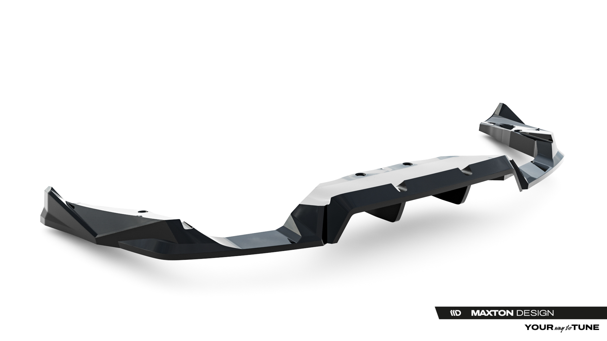 Rear Splitter (with vertical bars) BMW X2 M35i U10 - Image 7