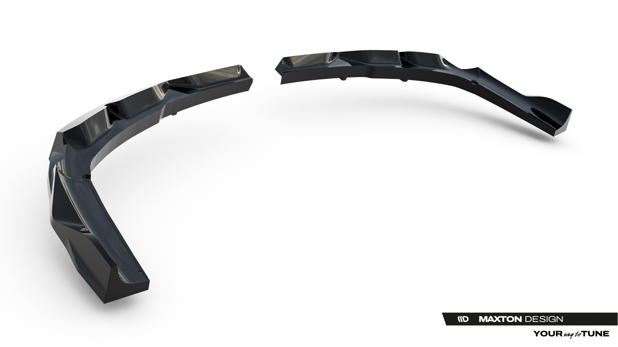 Rear Splitter (with vertical bars) BMW X3 M-Pack G45 - Image 7