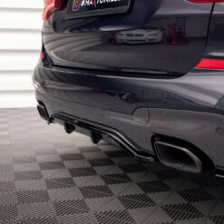 Alternative view of Rear Splitter (with vertical bars) BMW X3 M40i / M40d G01