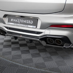 Alternative view of Rear Splitter (with vertical bars) BMW X4 M F98