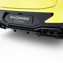 Alternative view of Rear Splitter (with vertical bars) BMW X4M F98 Facelift