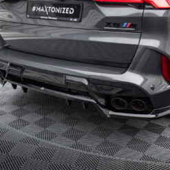 Alternative view of Rear Splitter (with vertical bars) BMW X5 M F95 / F95 Facelift