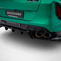 Alternative view of Rear Splitter (with vertical bars) BMW X6 M F96 Facelift