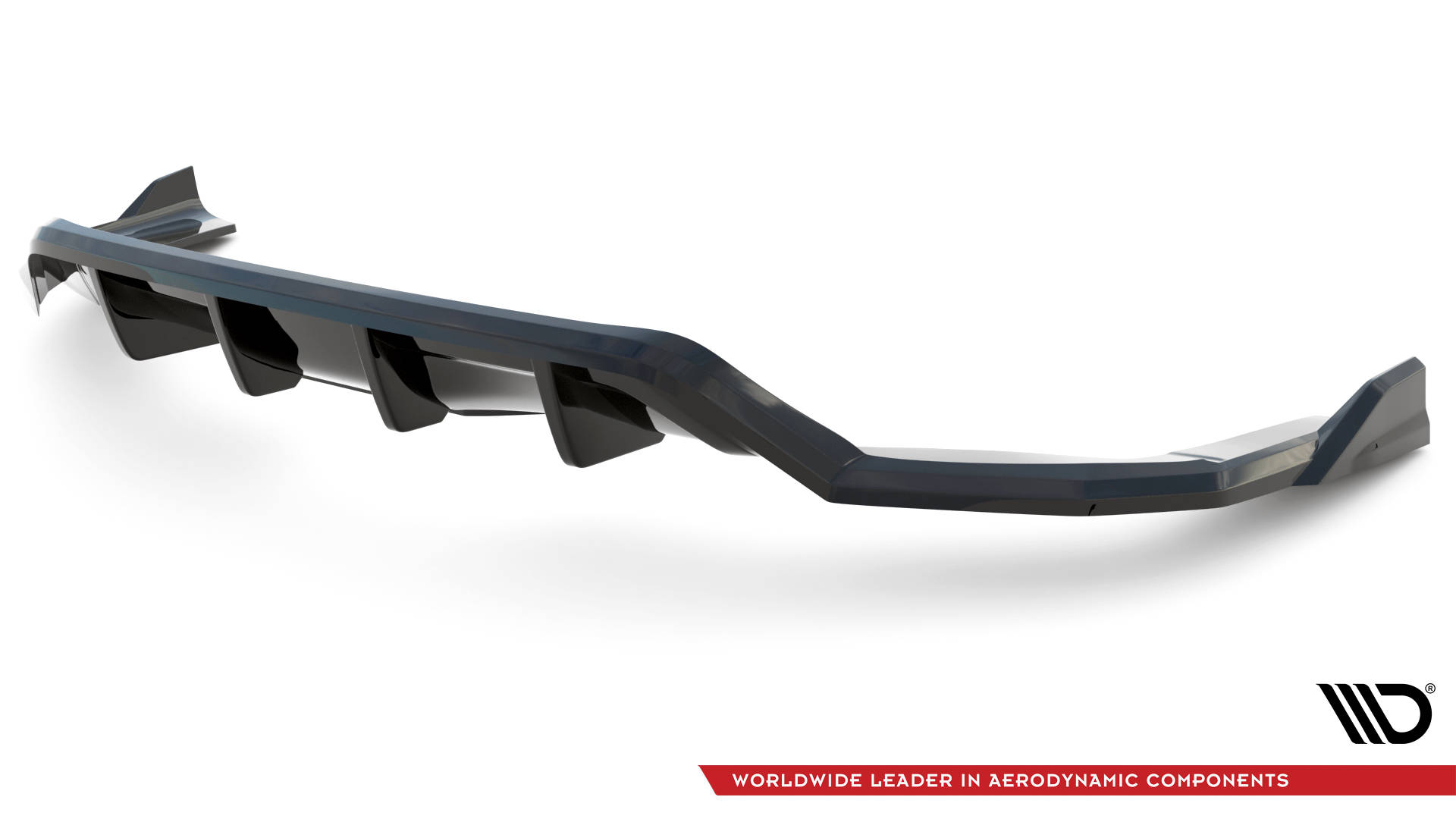Rear Splitter (with vertical bars) BMW X6 M-Pack F16 - Image 8