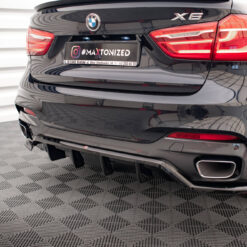 Rear Splitter (with vertical bars) BMW X6 M-Pack F16