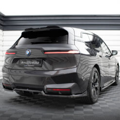 Alternative view of Rear Splitter (with vertical bars) BMW iX M-Pack i20