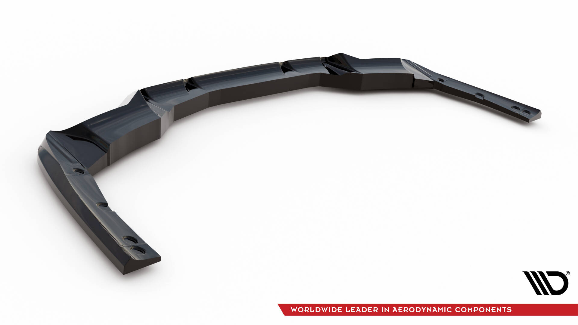 Rear Splitter (with vertical bars) BMW iX3 M-Pack G08 Facelift - Image 5