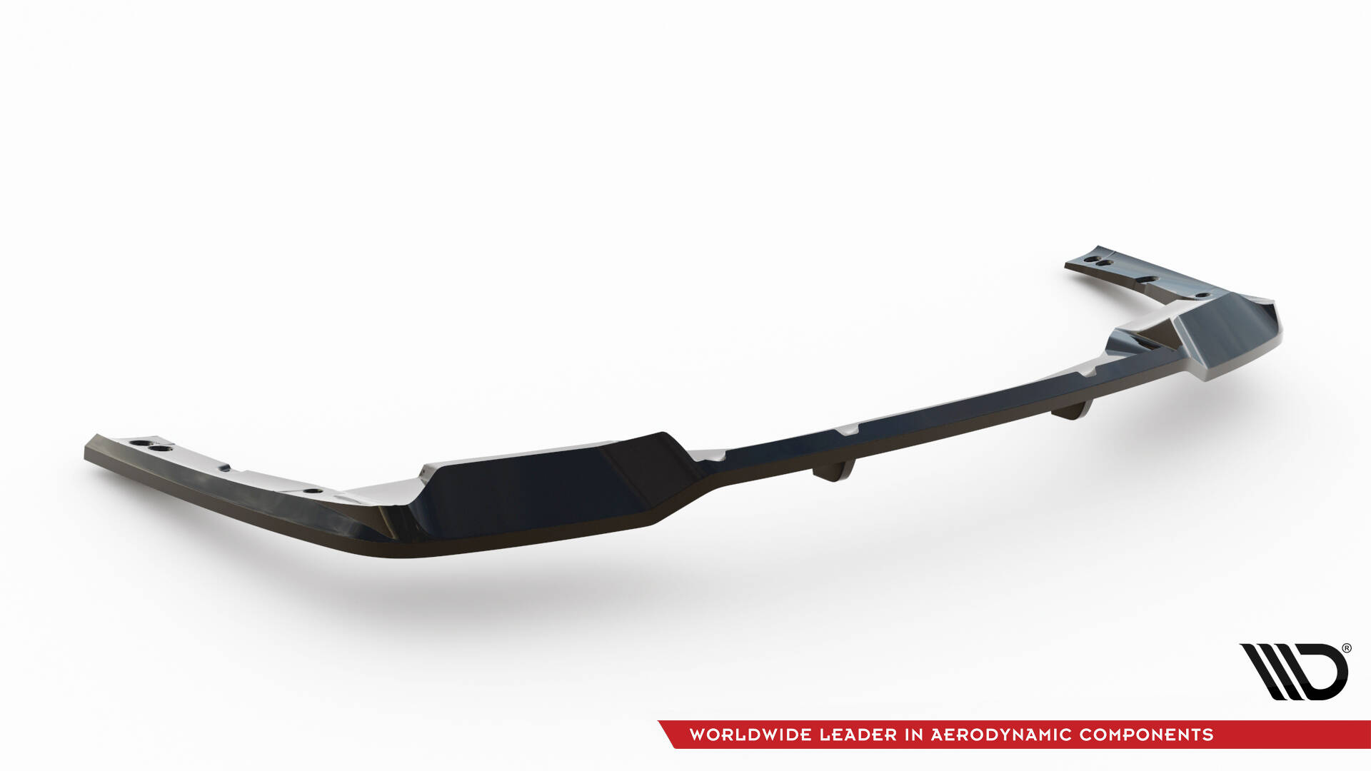 Rear Splitter (with vertical bars) BMW iX3 M-Pack G08 Facelift - Image 4