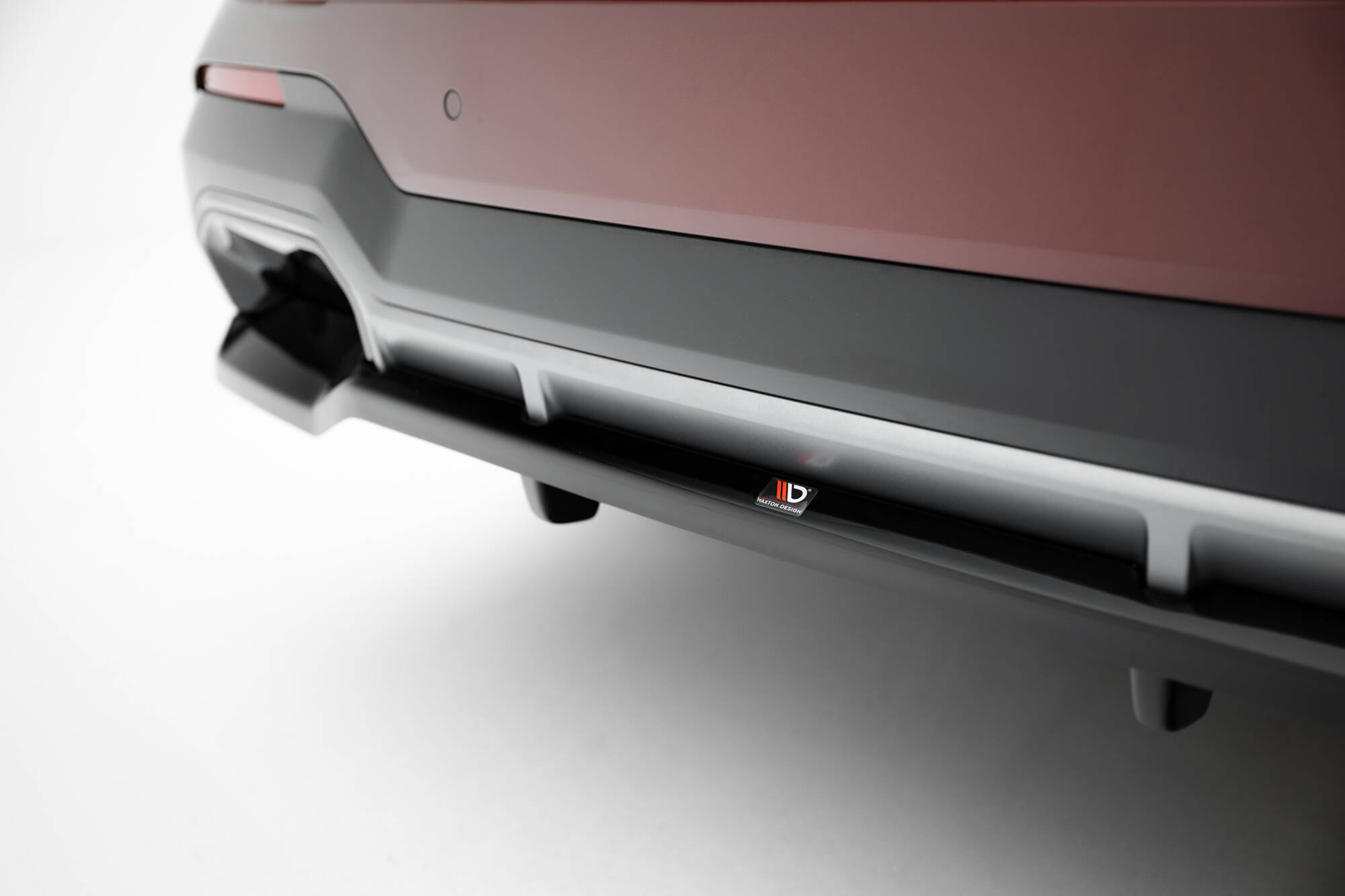 Rear Splitter (with vertical bars) BMW iX3 M-Pack G08 Facelift - Image 3