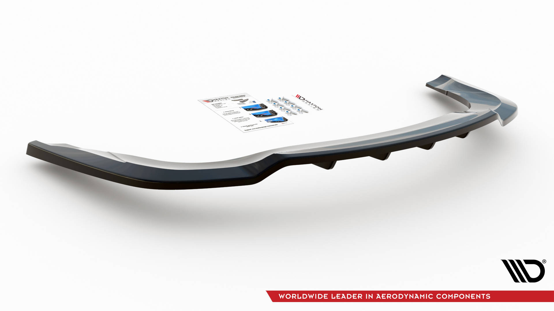 Rear Splitter (with vertical bars) Bentley Continental GT V8 S Mk2 - Image 5