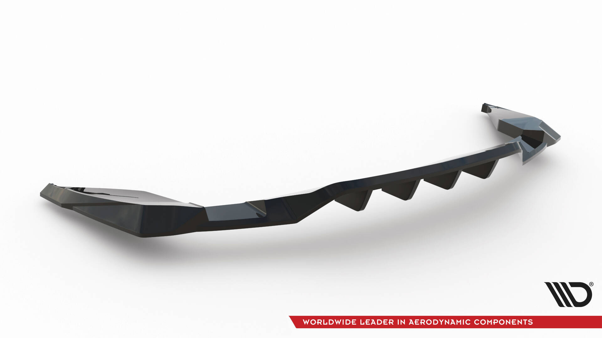 Rear Splitter (with vertical bars) Chevrolet Camaro SS Mk6 Facelift - Image 5