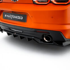 Alternative view of Rear Splitter (with vertical bars) Chevrolet Camaro SS Mk6 Facelift
