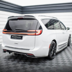Alternative view of Rear Splitter (with vertical bars) Chrysler Pacifica Mk2 Facelift