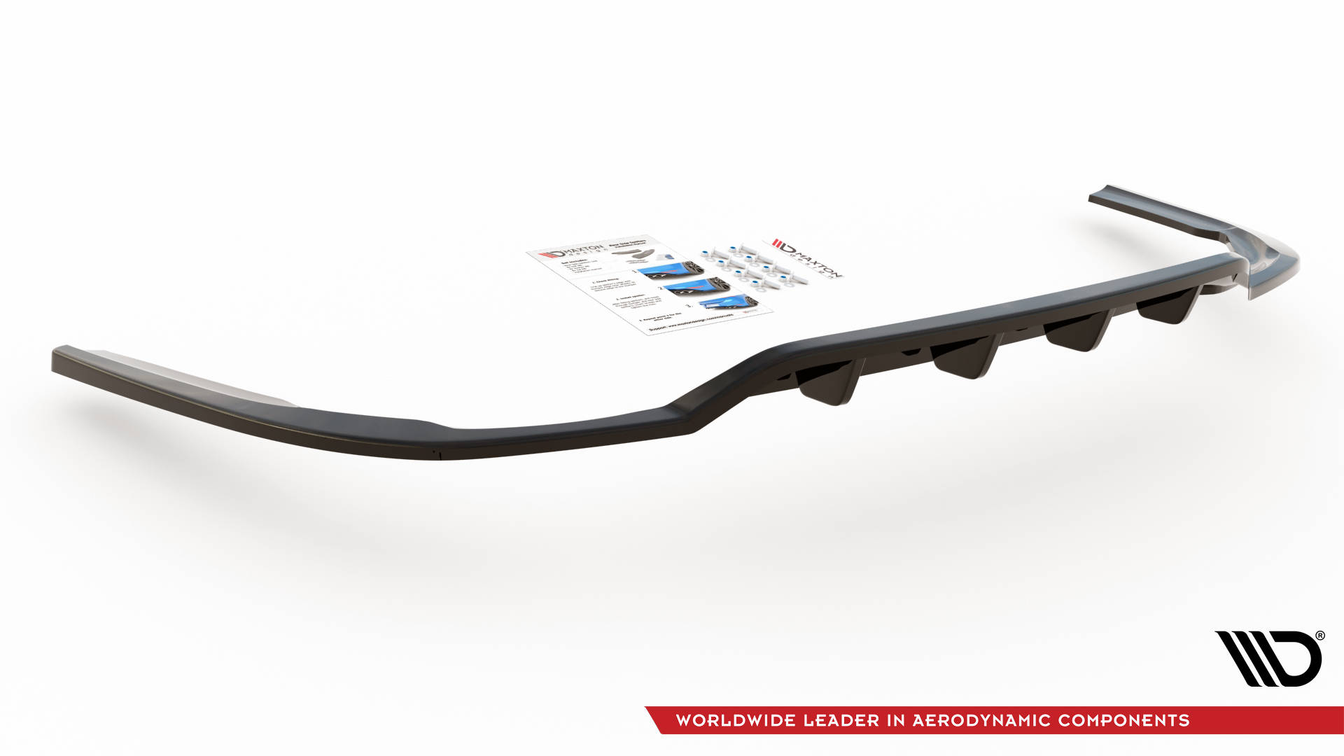 Rear Splitter (with vertical bars) Dodge Charger RT Mk7 Facelift - Image 4