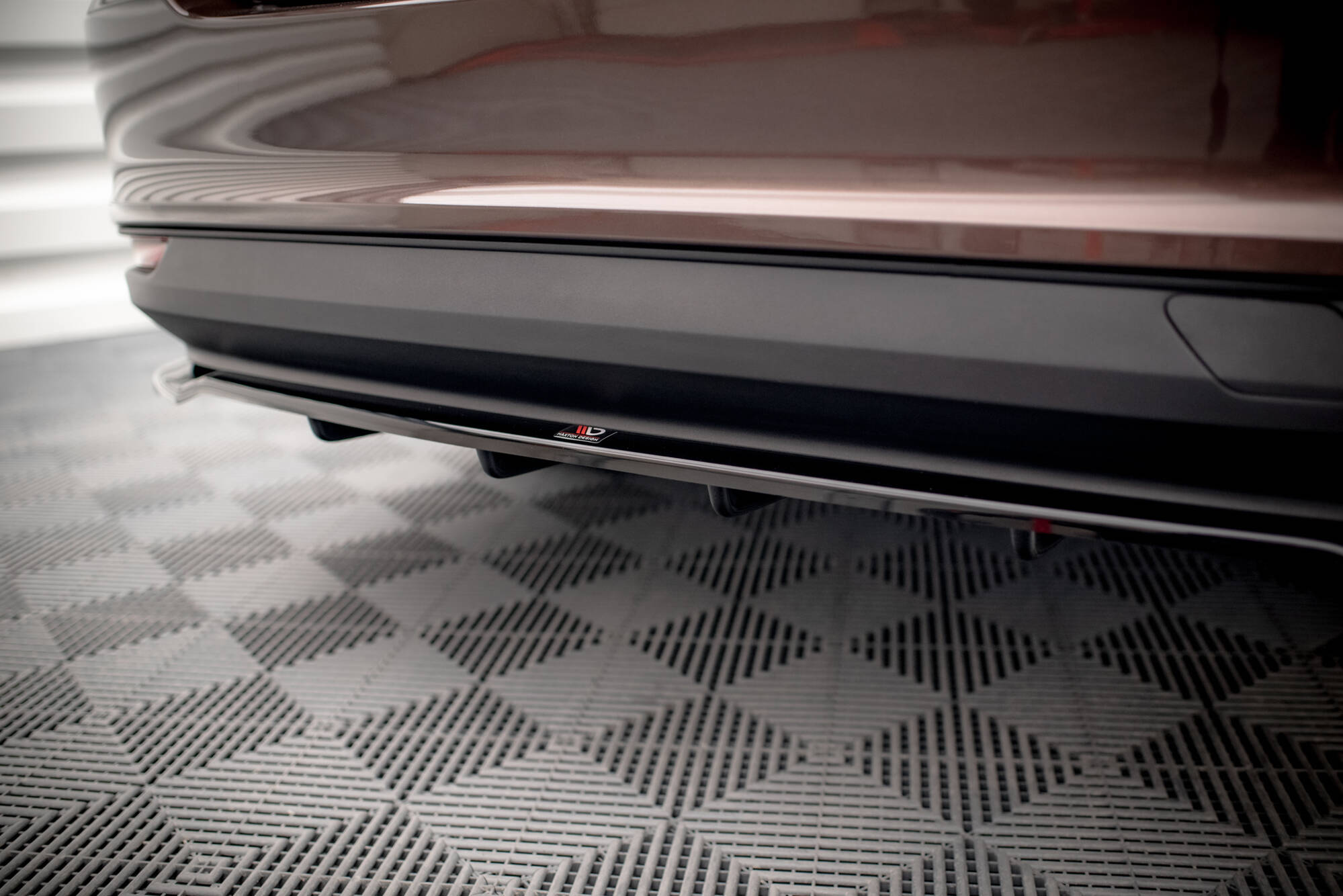 Rear Splitter (with vertical bars) Fiat Tipo S Sedan Mk1 - Image 8
