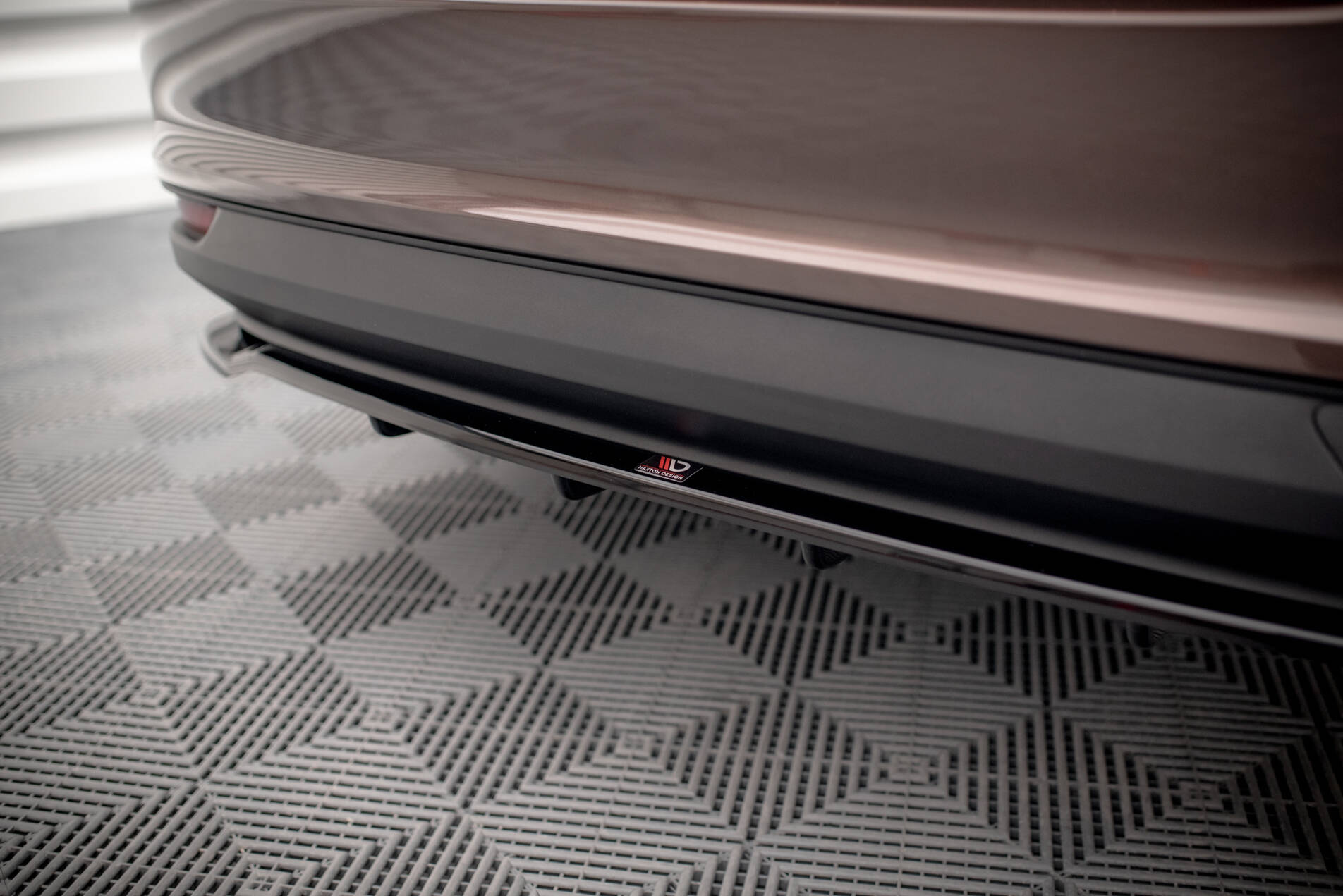 Rear Splitter (with vertical bars) Fiat Tipo S Sedan Mk1 - Image 4