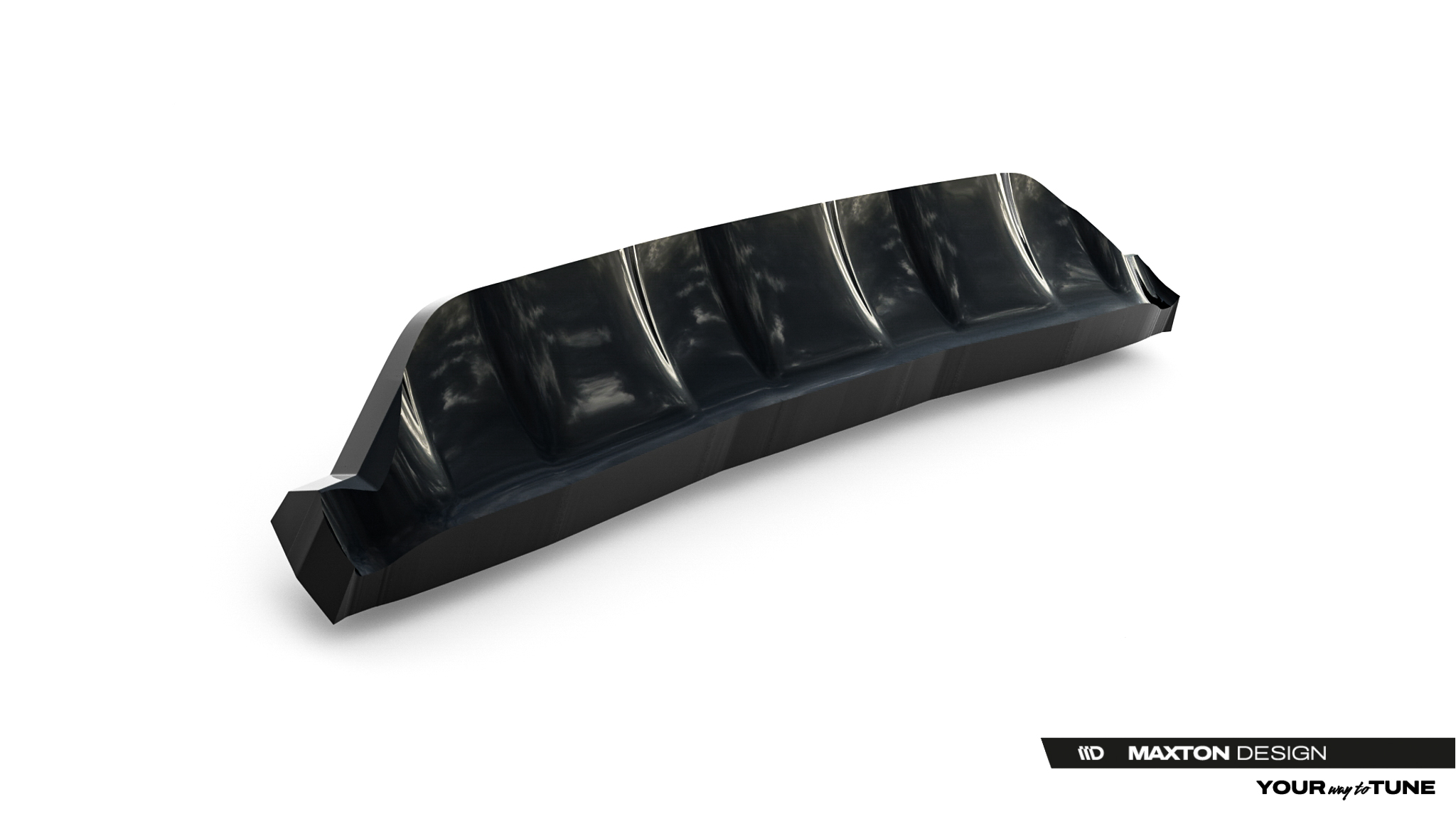 Rear Splitter (with vertical bars) Ford Kuga ST-Line Mk2 Facelift - Image 10