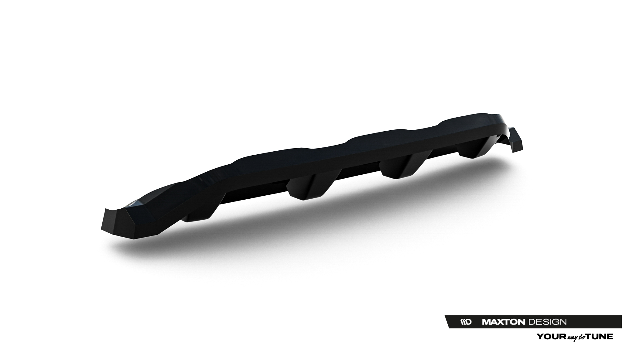 Rear Splitter (with vertical bars) Ford Kuga ST-Line Mk2 Facelift - Image 9
