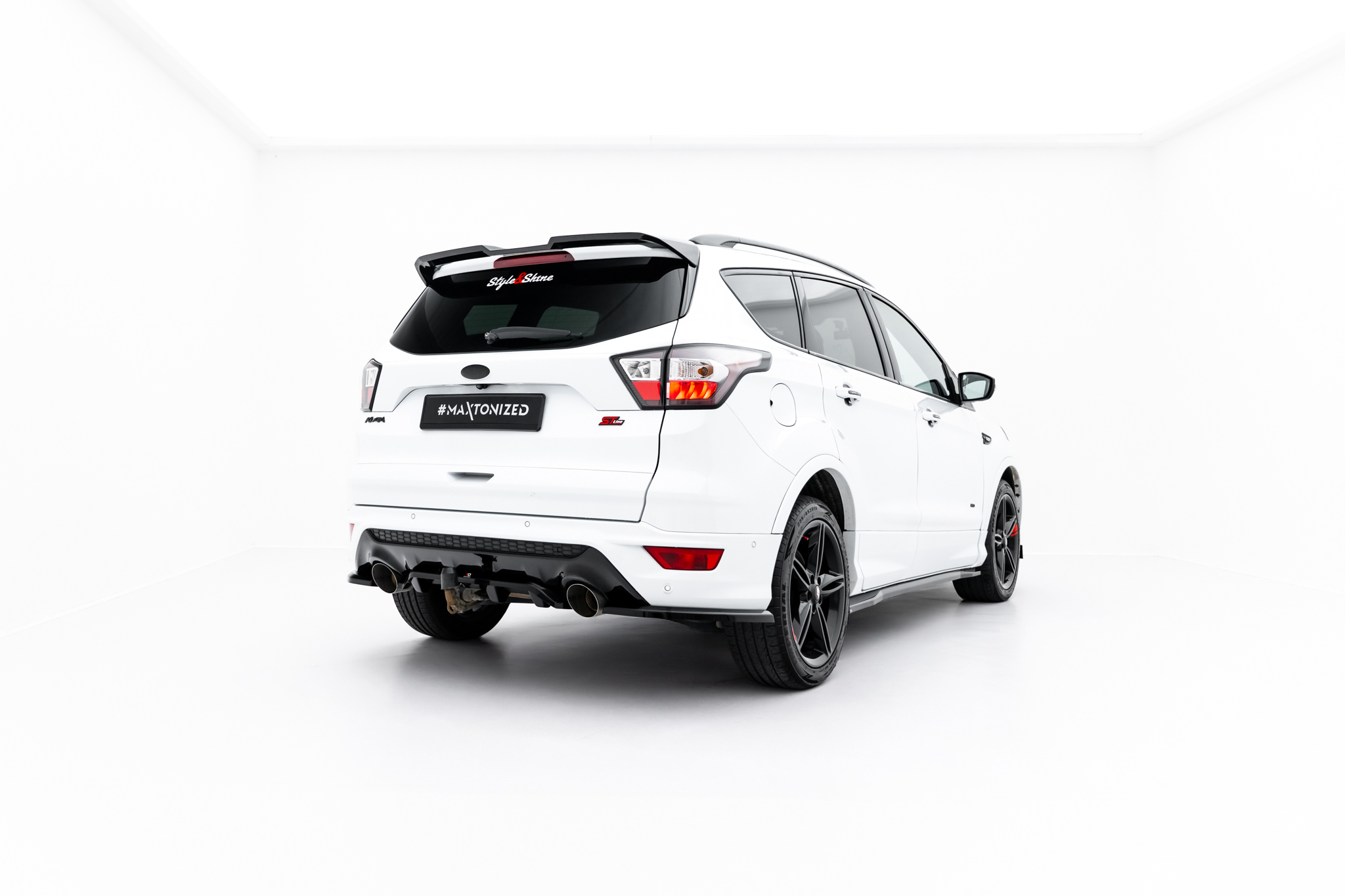 Rear Splitter (with vertical bars) Ford Kuga ST-Line Mk2 Facelift - Image 7