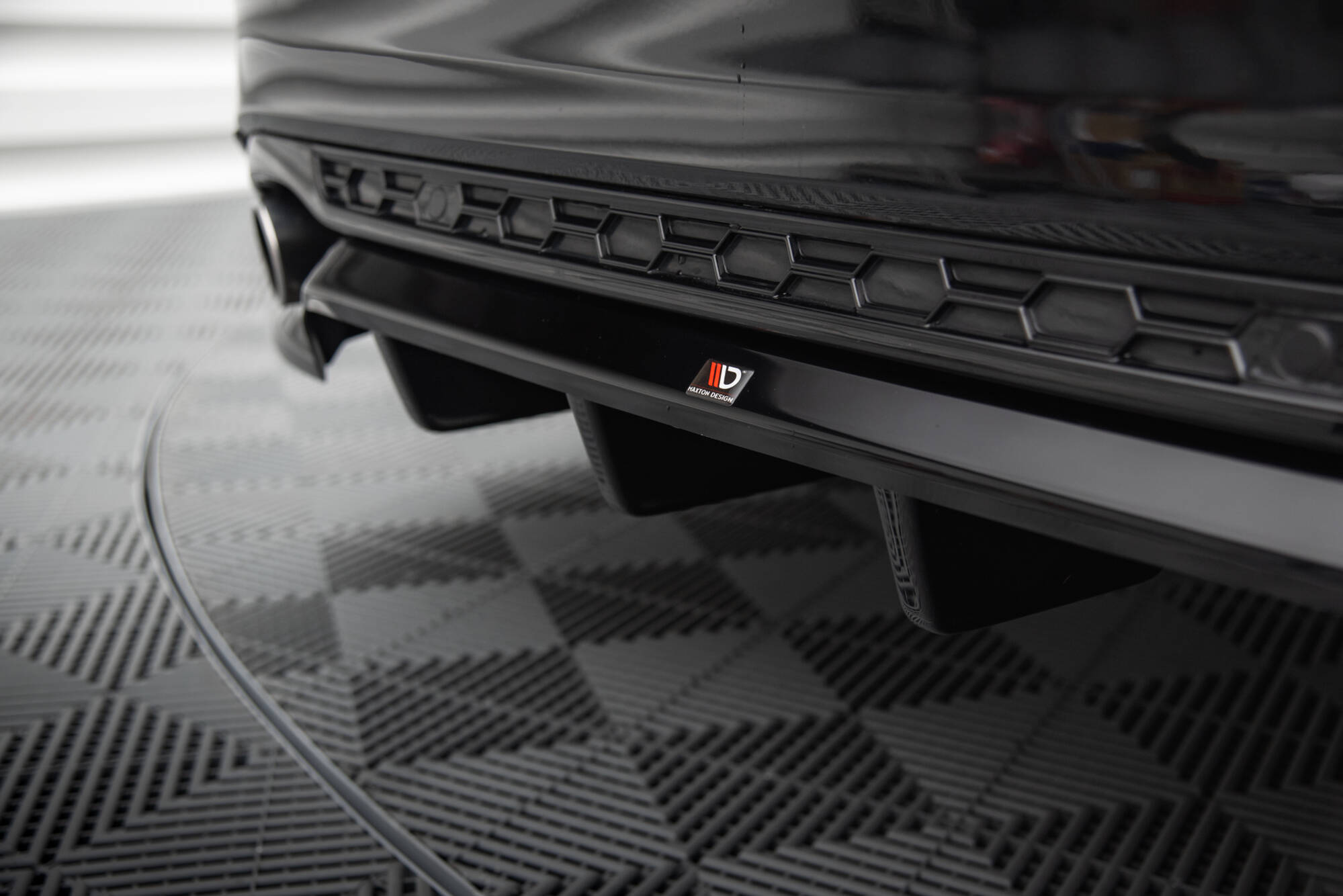 Rear Splitter (with vertical bars) Ford Mondeo ST-Line Estate Mk4 Facelift - Image 2