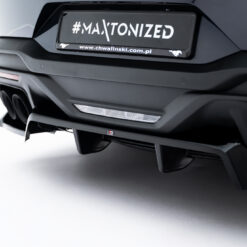 Alternative view of Rear Splitter (with vertical bars) Ford Mustang Dark Horse Mk7