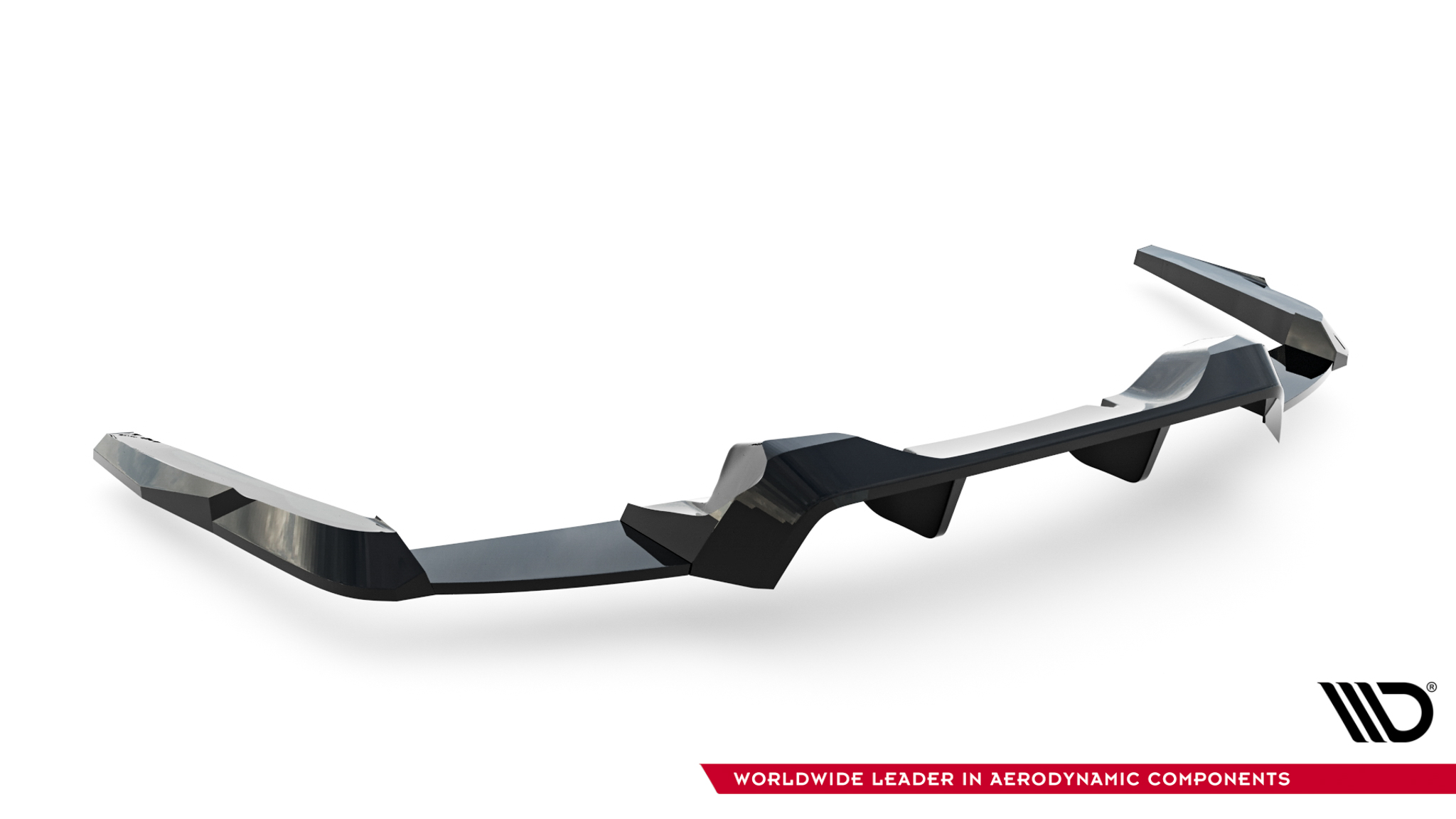 Rear Splitter (with vertical bars) Ford Mustang Dark Horse Mk7 - Image 6