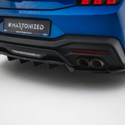 Alternative view of Rear Splitter (with vertical bars) Ford Mustang GT Mk7