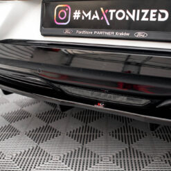 Alternative view of Rear Splitter (with vertical bars) Ford Mustang Mach-E Mk1