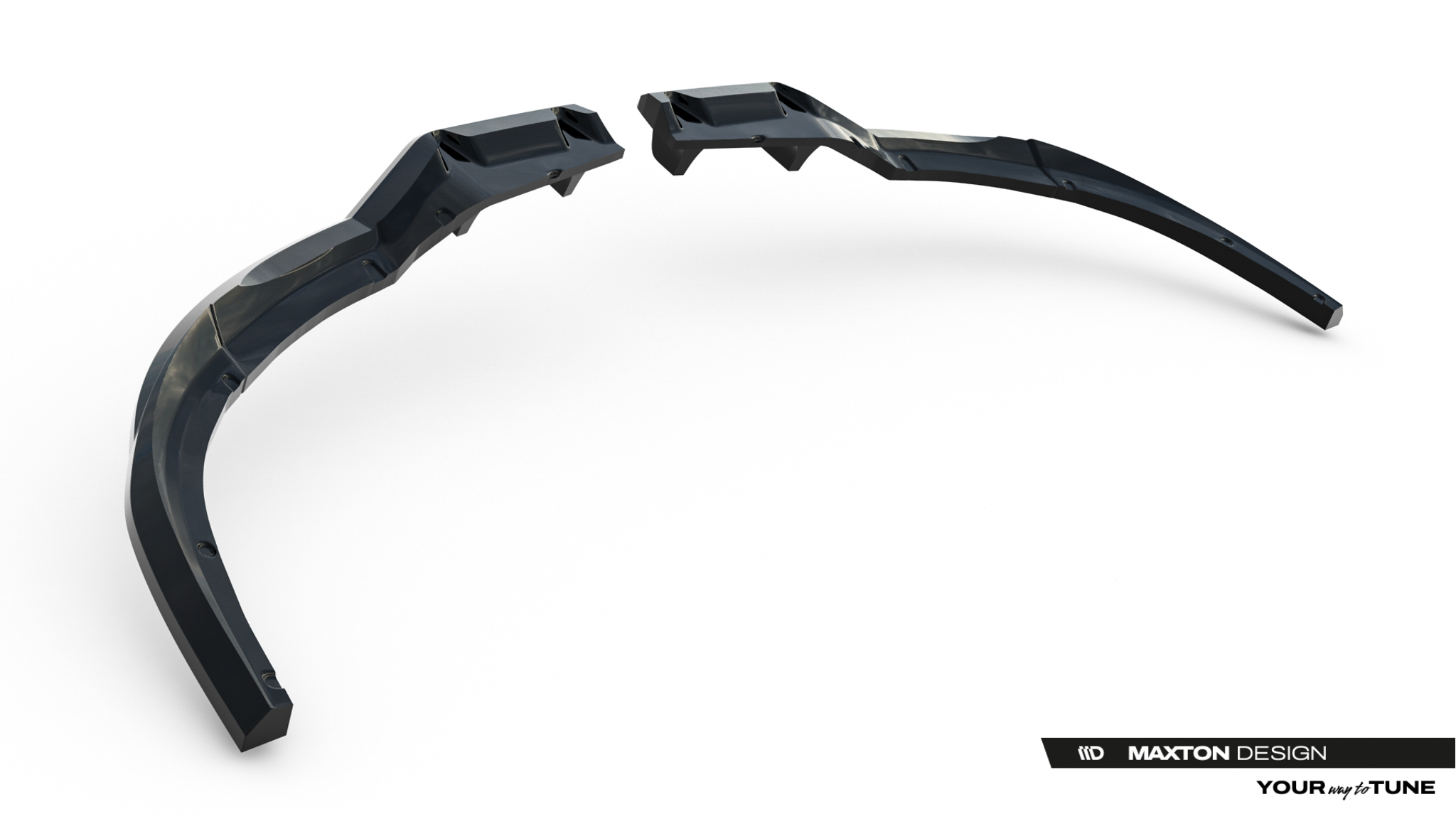 Rear Splitter (with vertical bars) Ford S-Max ST-Line Mk2 Facelift - Image 8